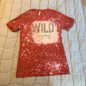 Wild Soul Red Short Sleeve Tee